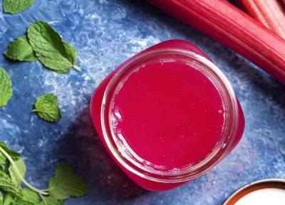 2 طرز تهیه شربت ریواس خوشرنگ و مجلسی مرحله به مرحله