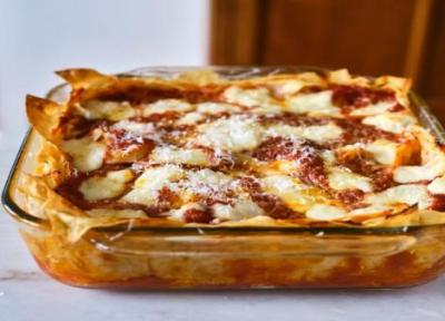 طرز تهیه لازانیا خانگی؛ مرحله به مرحله با نکات پخت